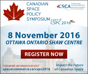 Canadian Space Policy Symposium November 8,2016.