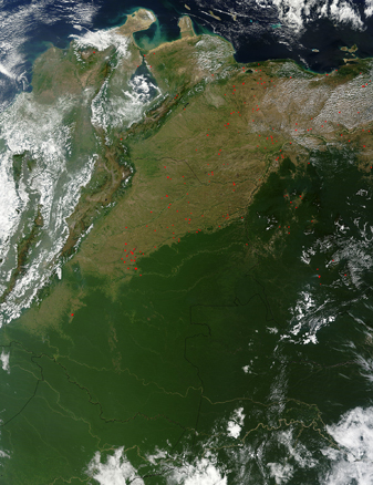Modis image of the day