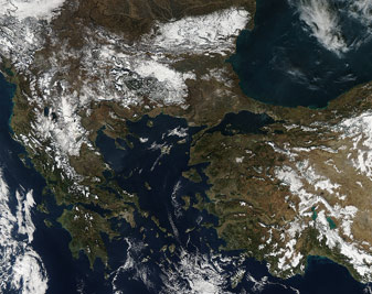 Modis image of the day