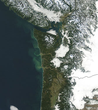 Modis image of the day