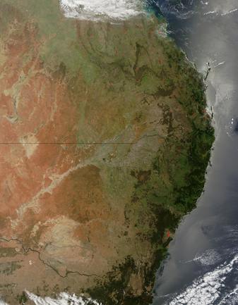 Modis image of the day