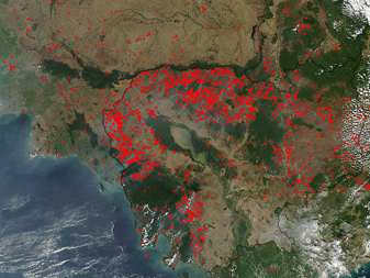 Modis image of the day