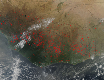 Modis image of the day