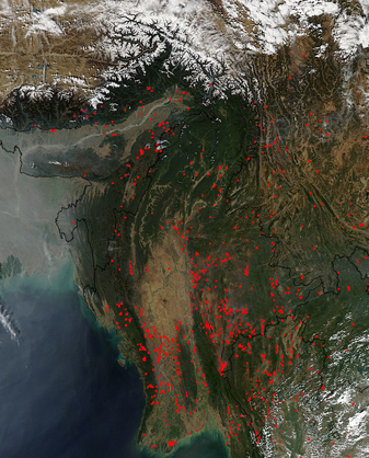 Modis image of the day
