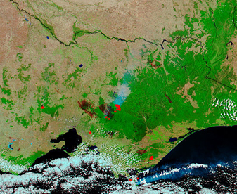 Modis image of the day