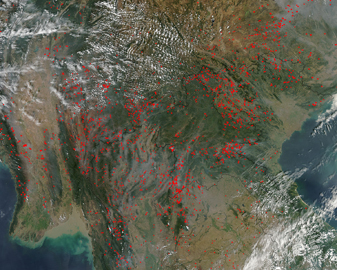 Modis image of the day