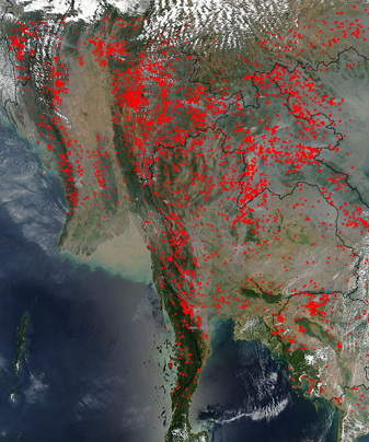 Modis image of the day