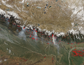 Modis image of the day
