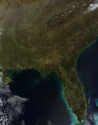 Modis image of the day