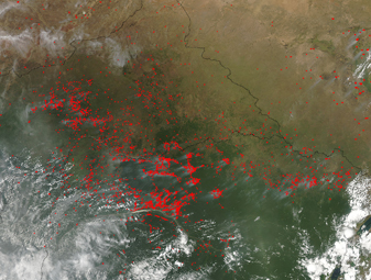Modis image of the day