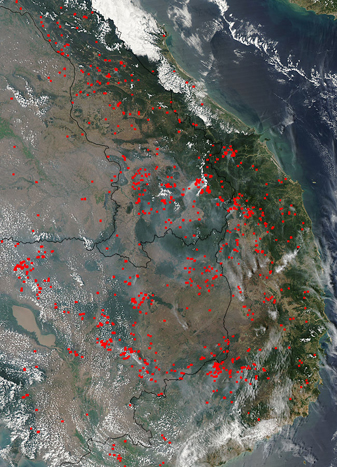 Modis image of the day