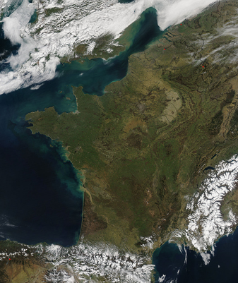Modis image of the day
