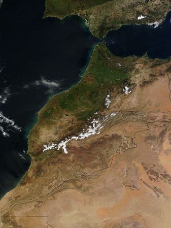 Modis image of the day
