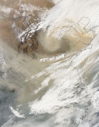 Modis image of the day