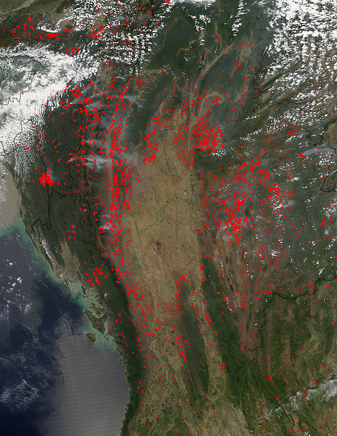 Modis image of the day