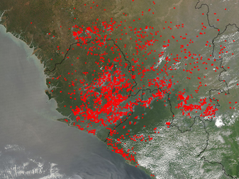 Modis image of the day