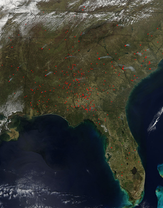 Modis image of the day