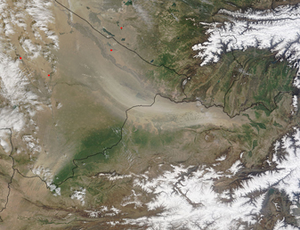 Modis image of the day