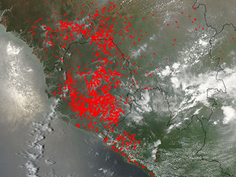 Modis image of the day