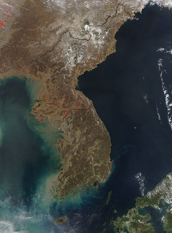 Modis image of the day