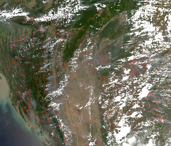 Modis image of the day
