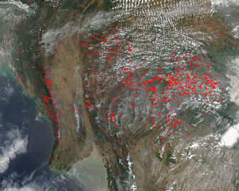 Modis image of the day