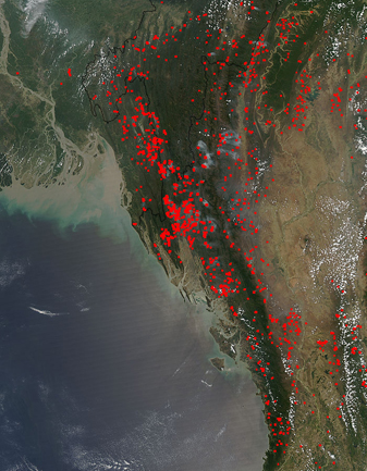 Modis image of the day