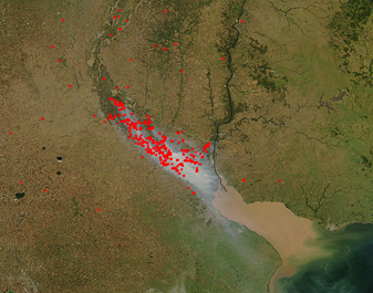 Modis image of the day