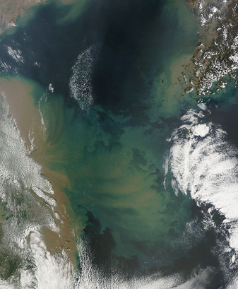 Modis image of the day
