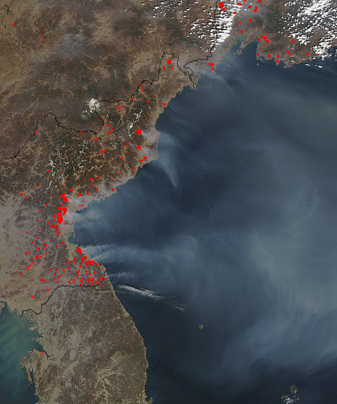 Modis image of the day