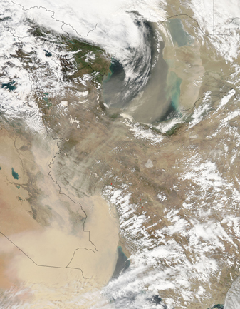 Modis image of the day