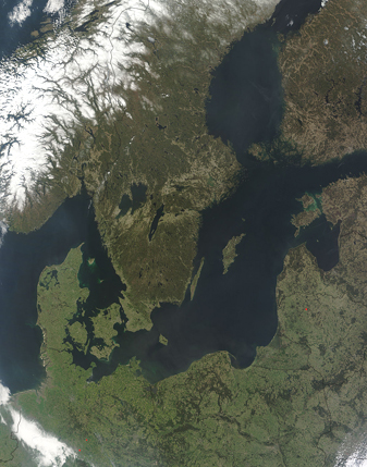 Modis image of the day
