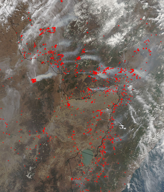 Modis image of the day