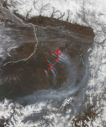 Modis image of the day