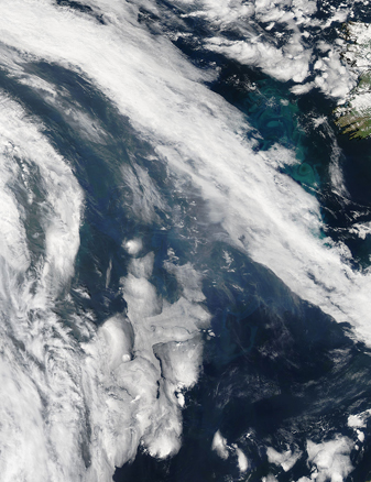 Modis image of the day