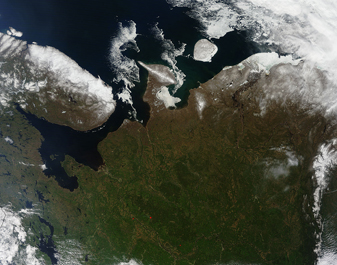 Modis image of the day