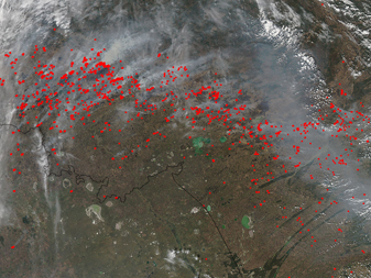 Modis image of the day
