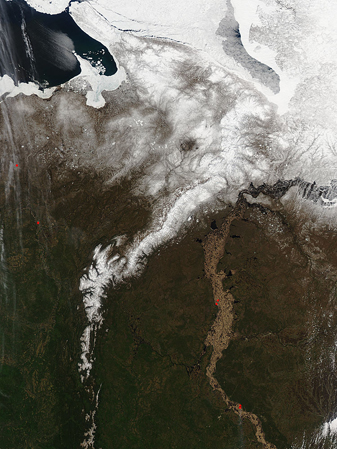 Modis image of the day