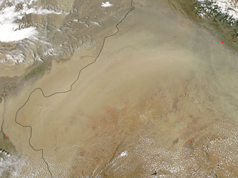 Modis image of the day