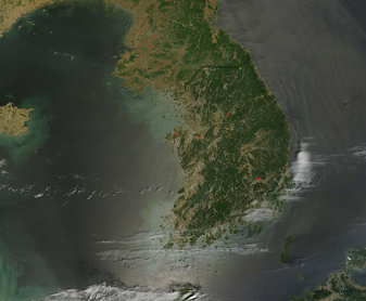 Modis image of the day