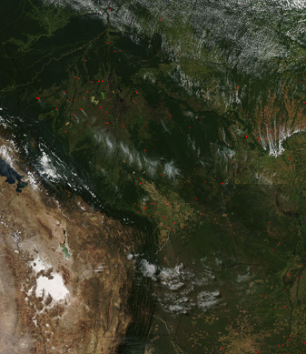 Modis image of the day