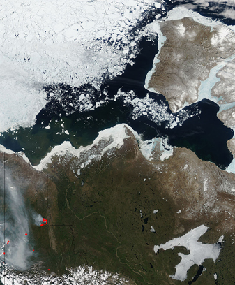 Modis image of the day