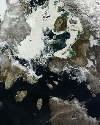 Modis image of the day