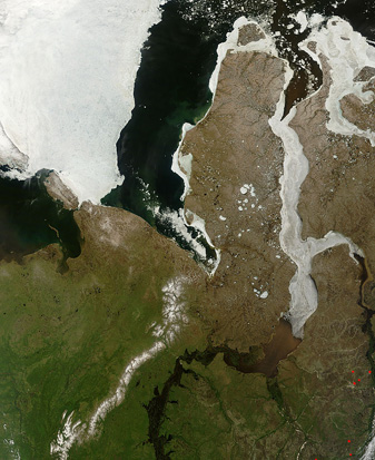 Modis image of the day