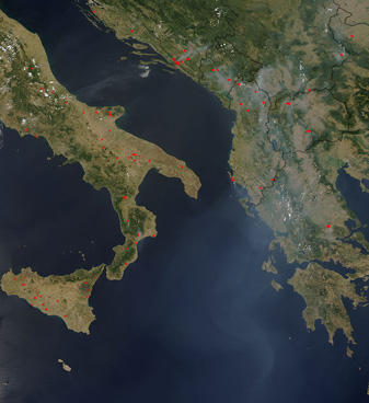 Modis image of the day