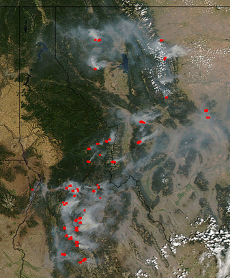 Modis image of the day