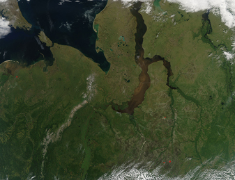 Modis image of the day