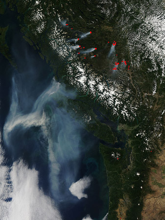 Modis image of the day