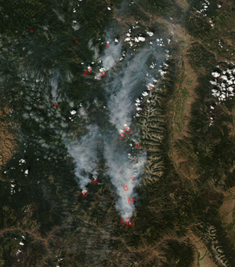 Modis image of the day