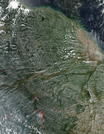 Modis image of the day